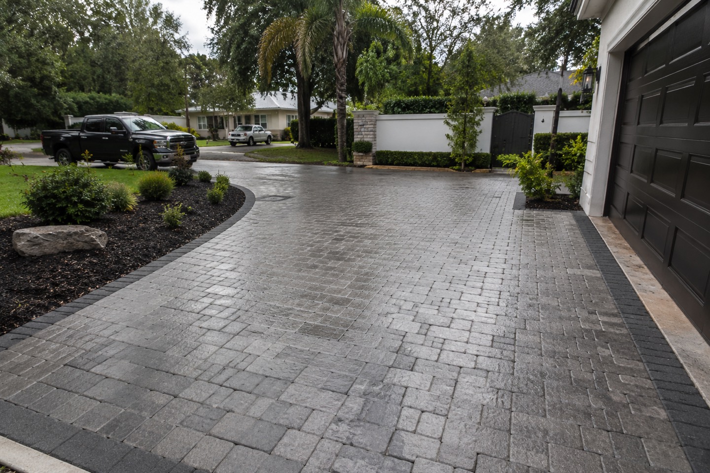 Driveway paver installation service in Jacksonville