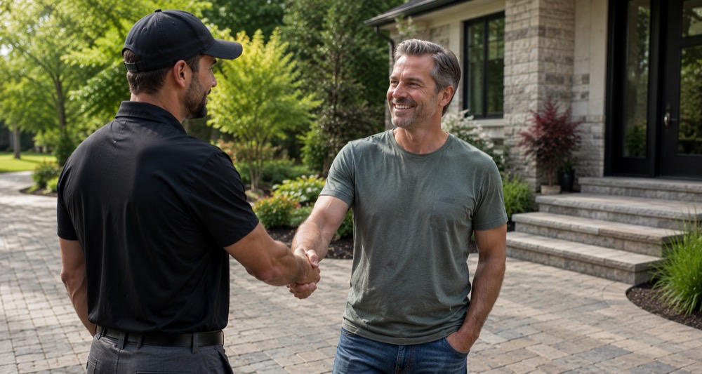 Paver project consultation with JC Pavers