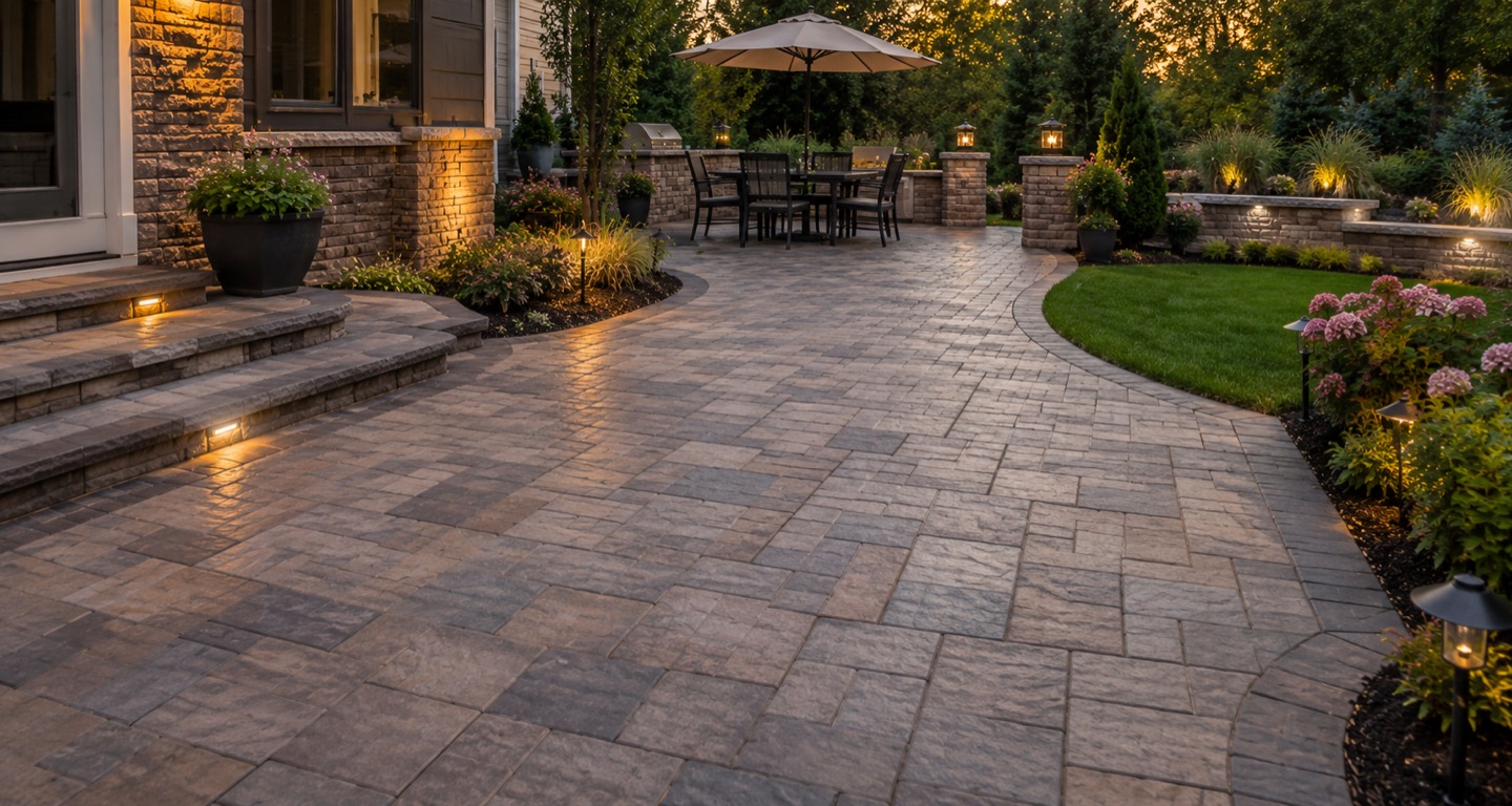 Paver patio estimate request for Jacksonville homeowners